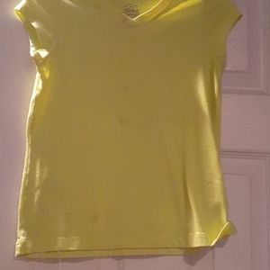 Yellow kids shirt